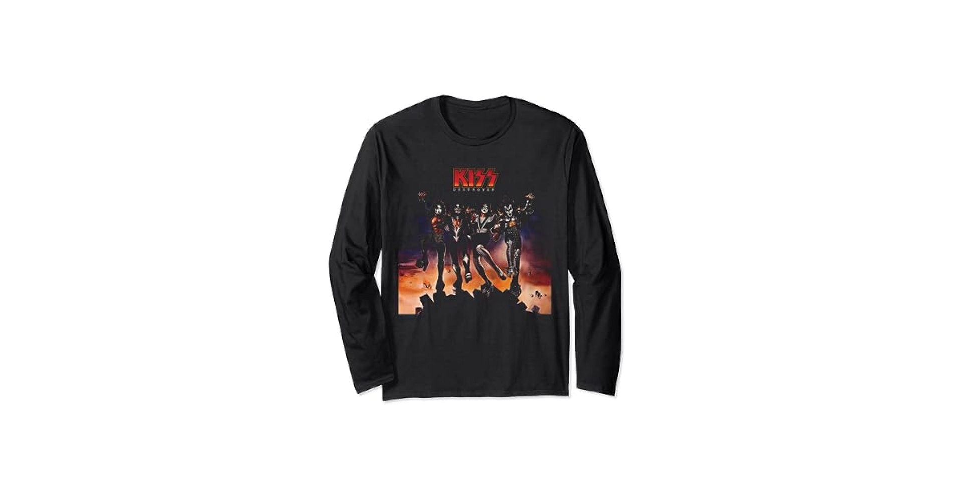 トップス @kiss Vintage Kiss Destroyer Shirt 76-96 20th Anniversary Grail - Etsy